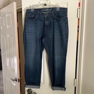 Eddie Bauer Indigo Blue Denim Pants